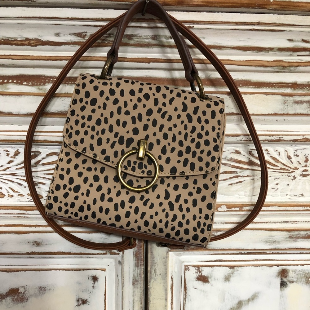 Universal Thread Leopard Print Purse, Leopard Pri… - image 3
